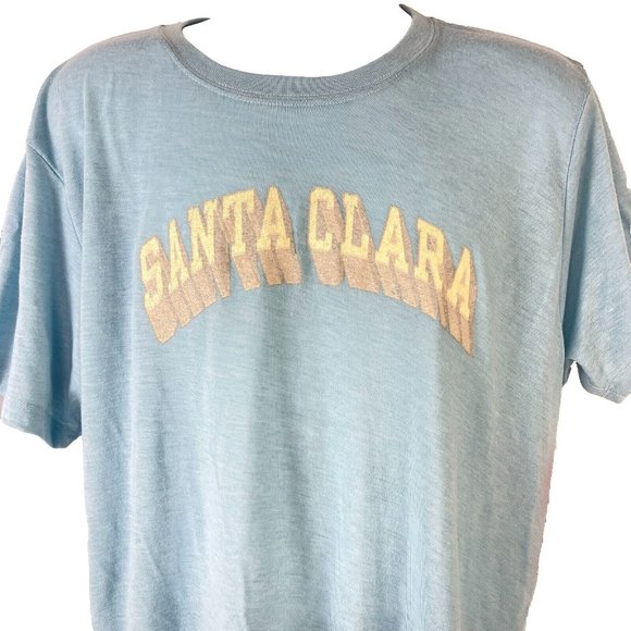 Santa Clara University SCU Alta Gracia Retro T-Shirt XL FIT Mens NWT Collegiate - Picture 1 of 7